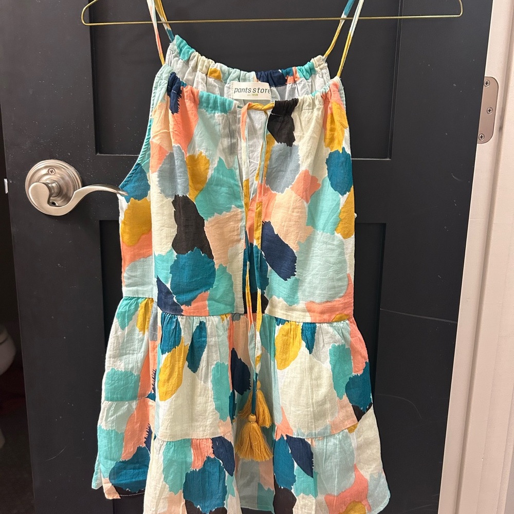 Colorful Sleeveless Dress